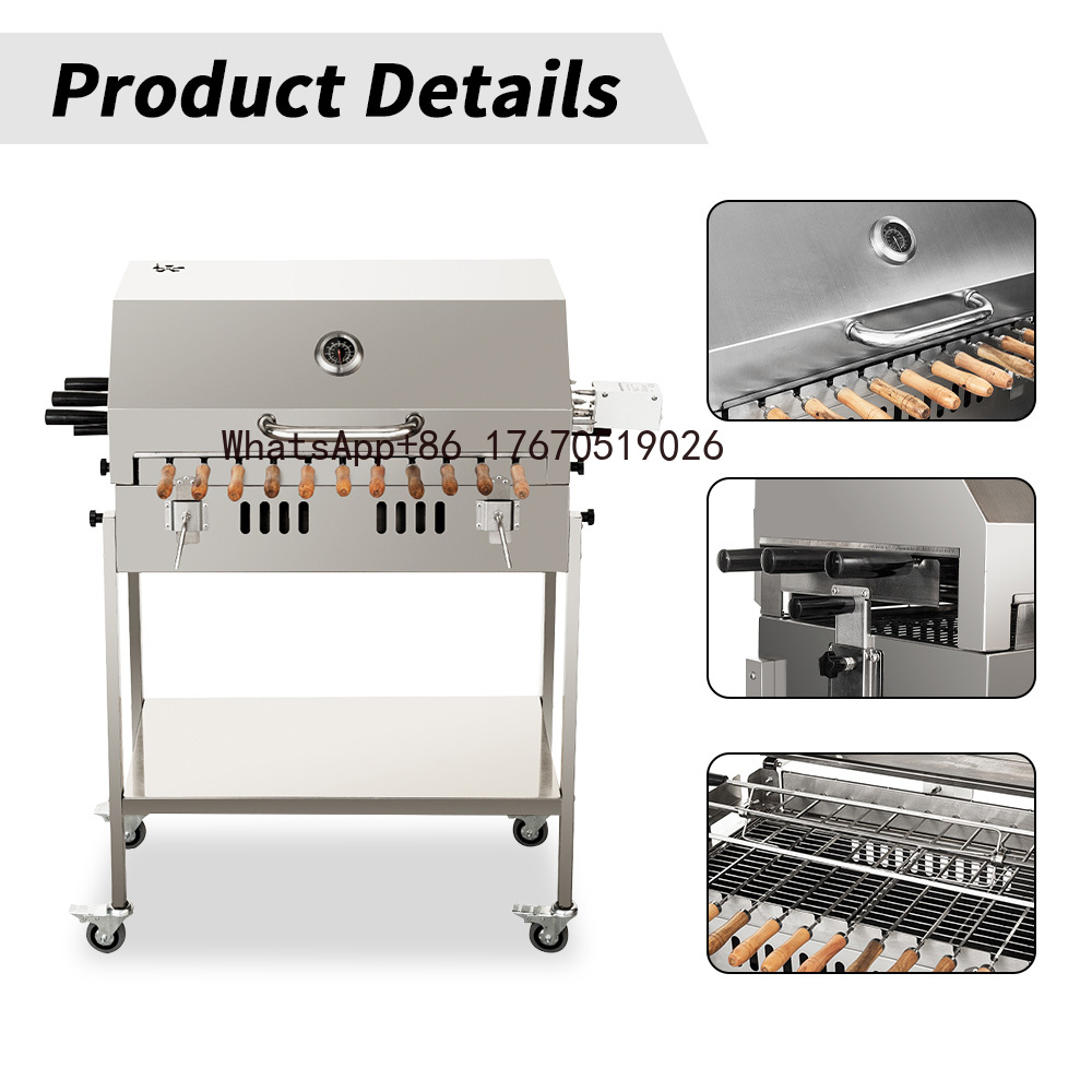 Parrilla de Carbón Moderna par - Outdoor Camping Trolley reseña y precio