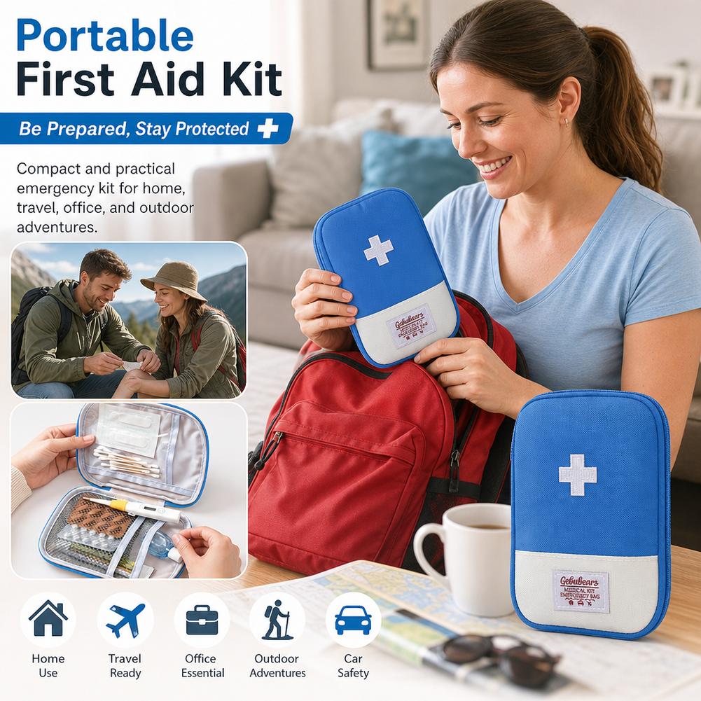 Bolsa de Primeros Auxilios Por - First Aid Kit Camping reseña y precio