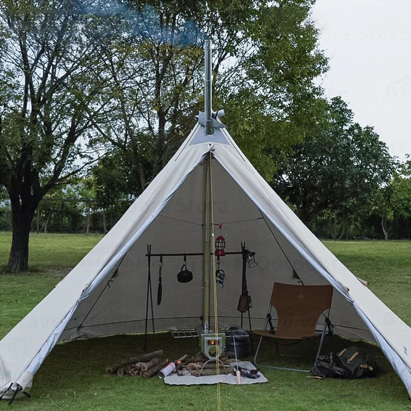 Tapa de chimenea para estufa d - Outdoor Camping Stove Wood reseña y precio