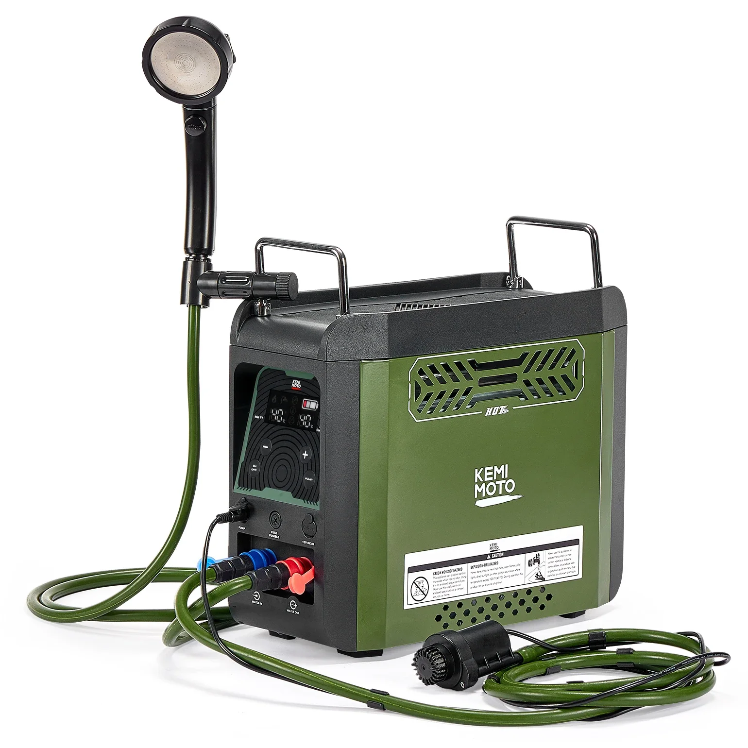 Calentador de agua portátil KE - Outdoor Camping Showers reseña y precio