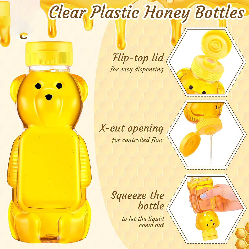 Frascos de botella de miel de  - Bear Canister reseña y precio