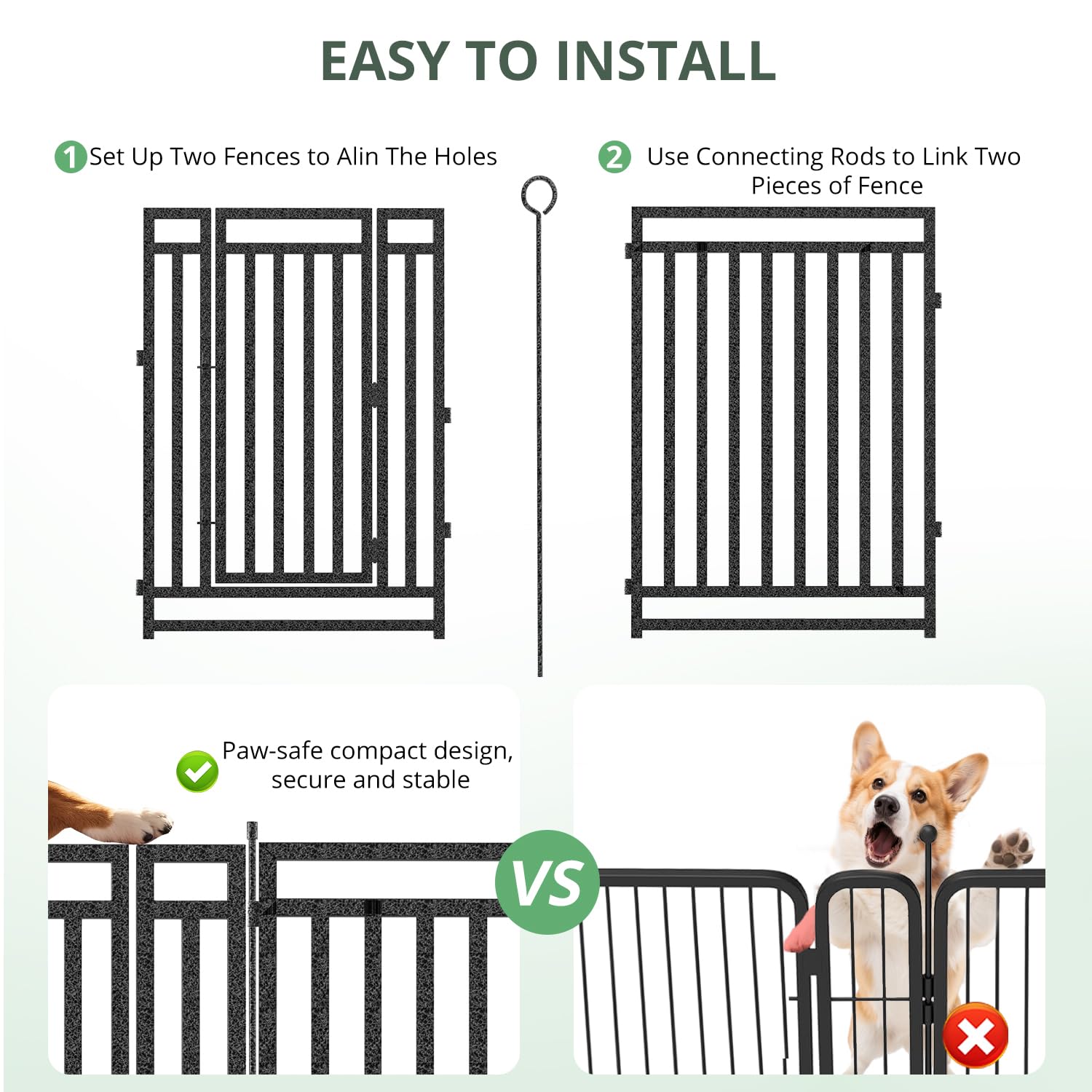 Valla para Perros Reforzada pa - Outdoor Camping Dog Fence reseña y precio