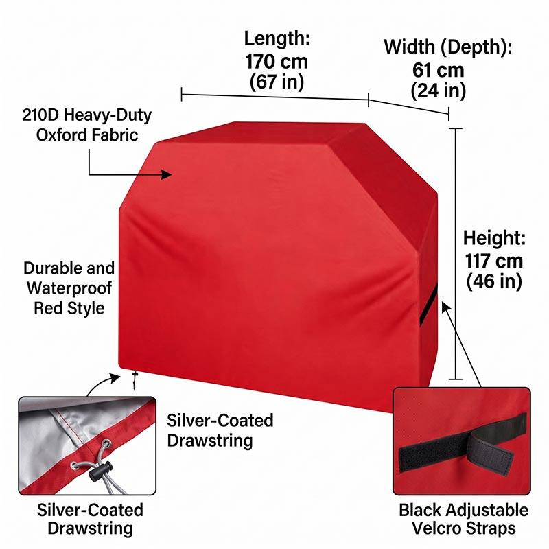 Funda para Barbacoa 210D, Impe - Outdoor Camping Trolley reseña y precio