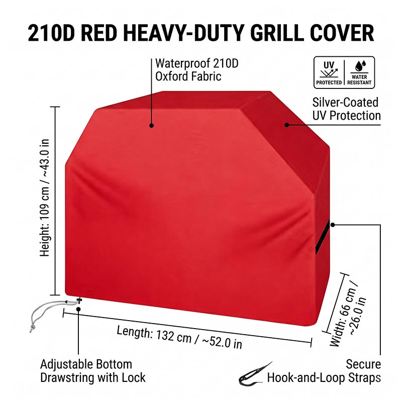 Funda para Barbacoa 210D, Impe - Outdoor Camping Trolley reseña y precio
