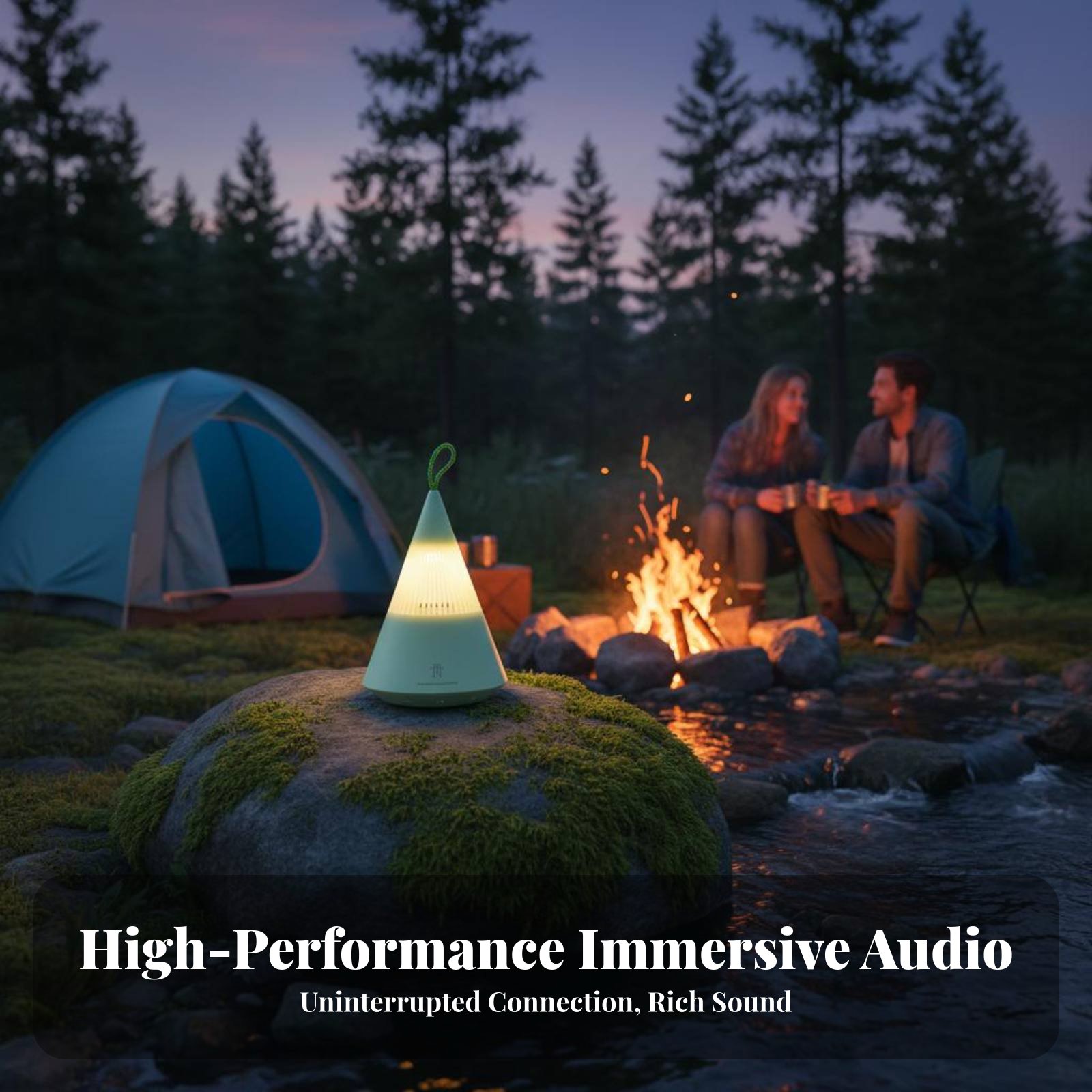 Linterna Bluetooth Sapexer Mou - Zd Outdoor Camping reseña y precio
