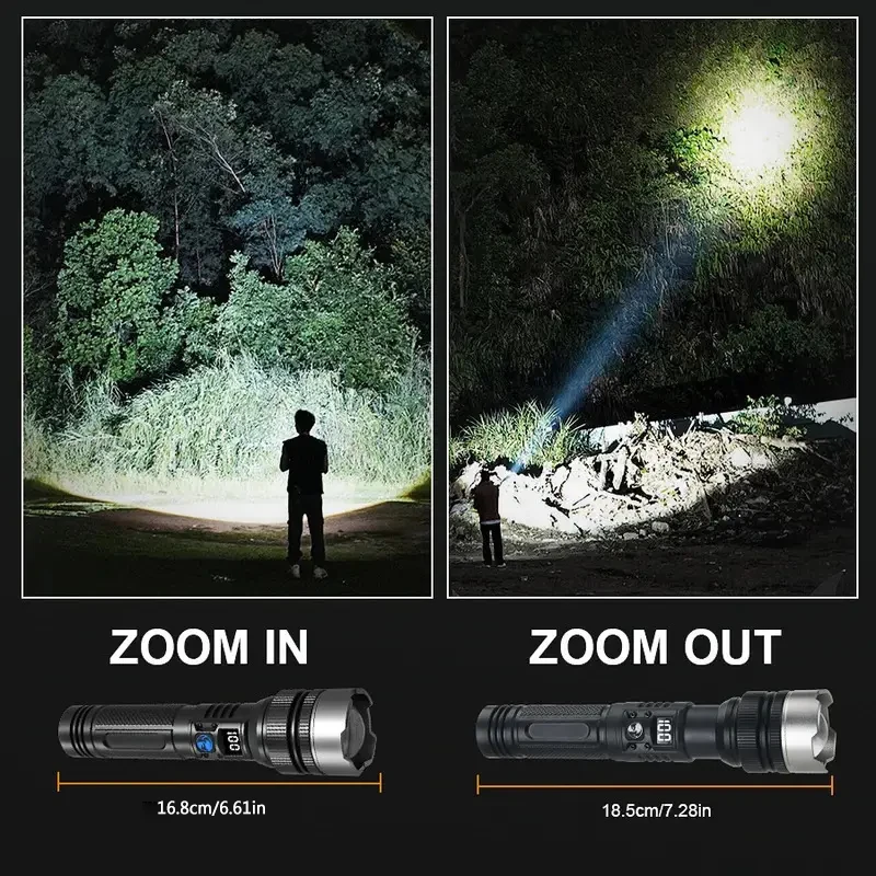 Linterna LED Potente de 900000 - Outdoor Camping Adventures reseña y precio