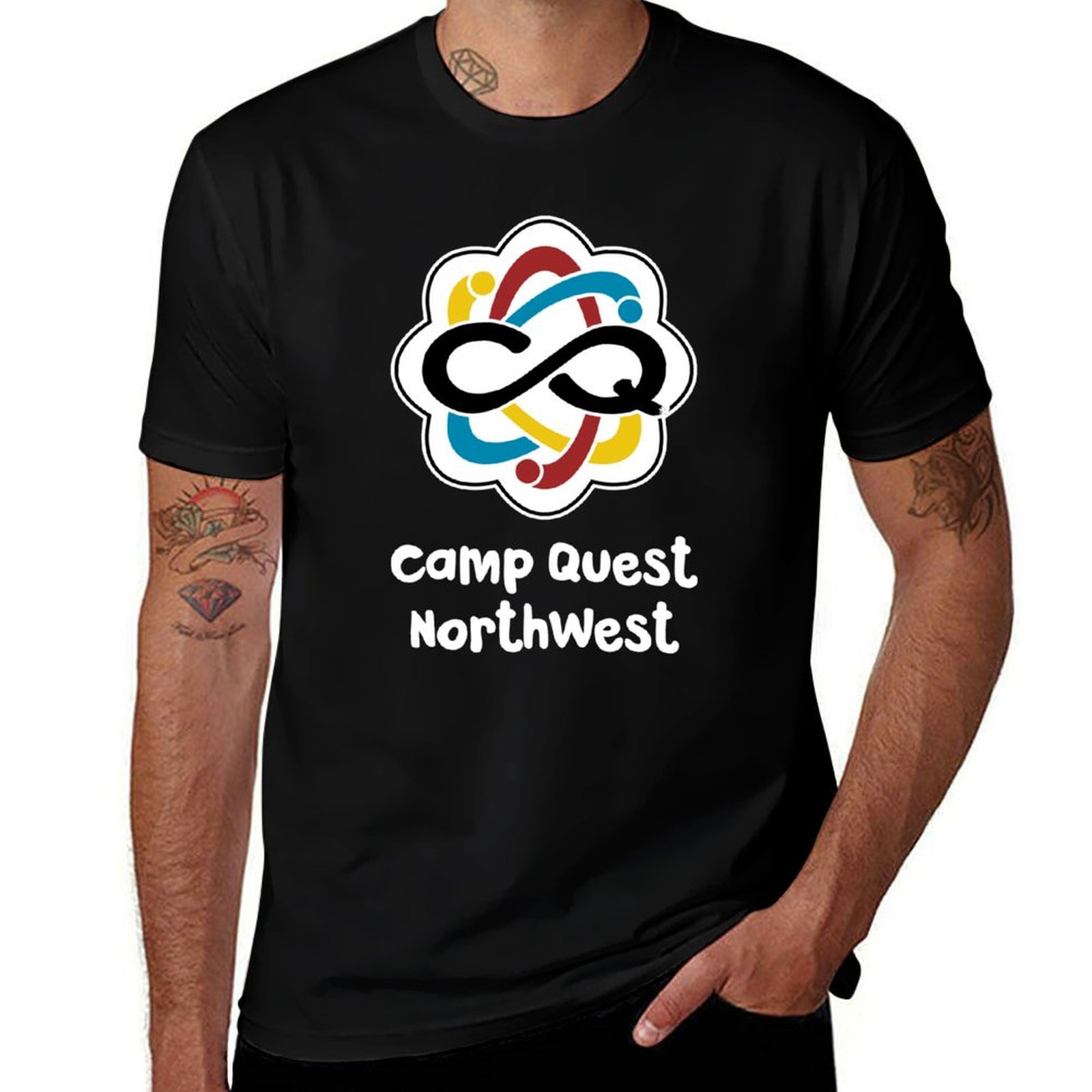 Camiseta con logotipo de Camp  - Quest Outdoor Camping reseña y precio
