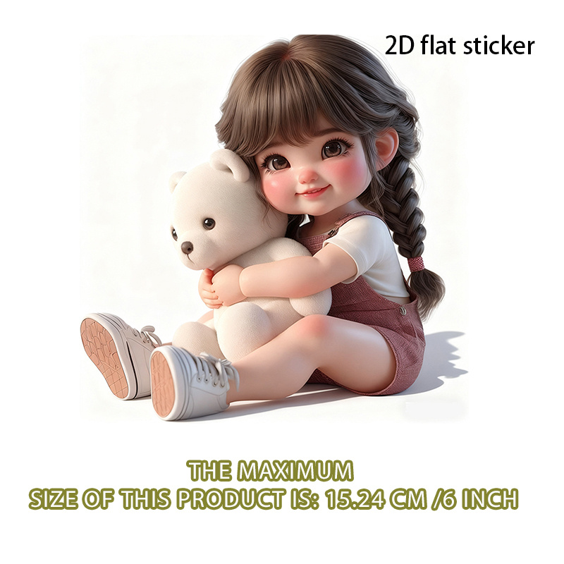1Pc Adhesivo de vinilo con dis - Bear Canister reseña y precio