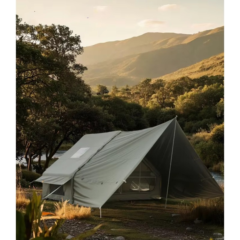 Carpa inflable para acampar al - Outdoor Camping Inflatable Tent reseña y precio