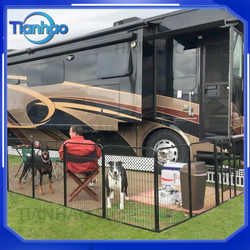 Corral para Mascotas, Valla pa - Outdoor Camping Dog Fence reseña y precio