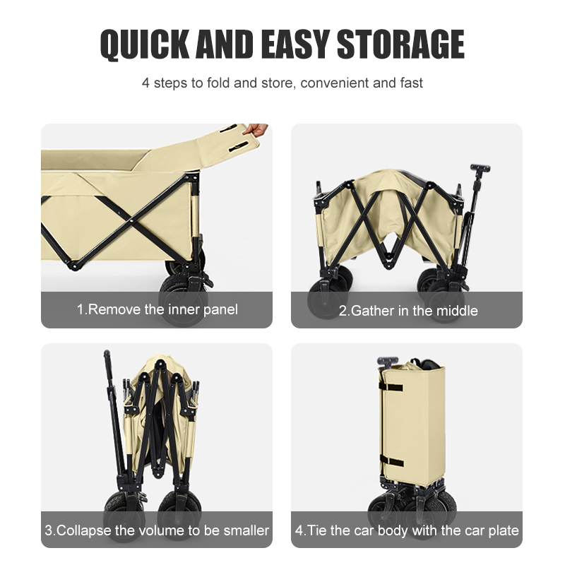 Carrito de Camping Plegable pa - Outdoor Camping Wagon reseña y precio