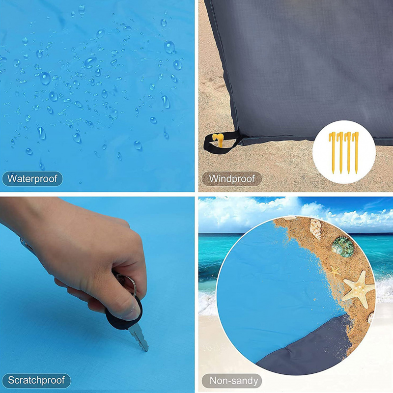 Nueva alfombra de playa para a - Outdoor Camping Rugs reseña y precio