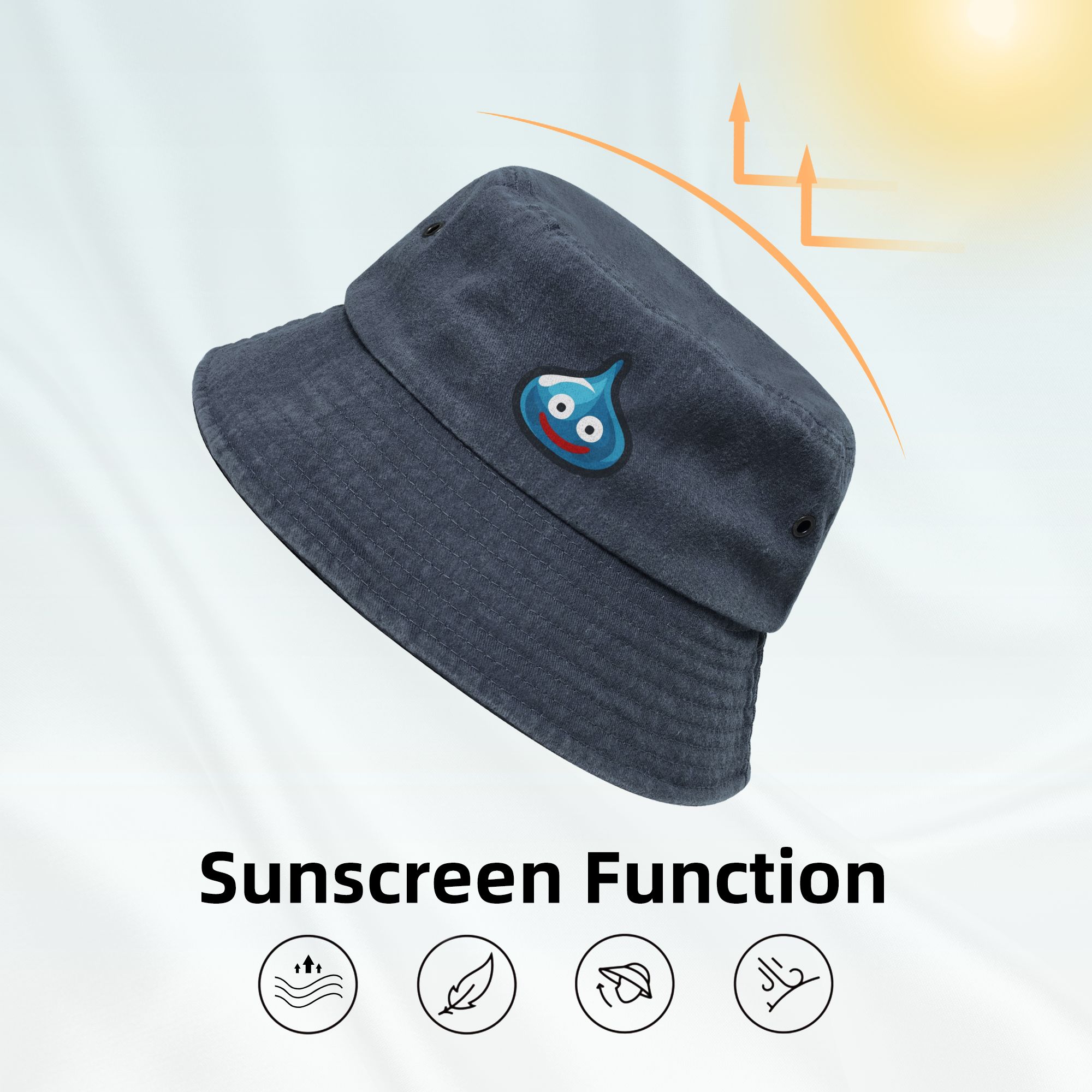 Un slime se acerca! Sombrero t - Quest Outdoor Camping reseña y precio