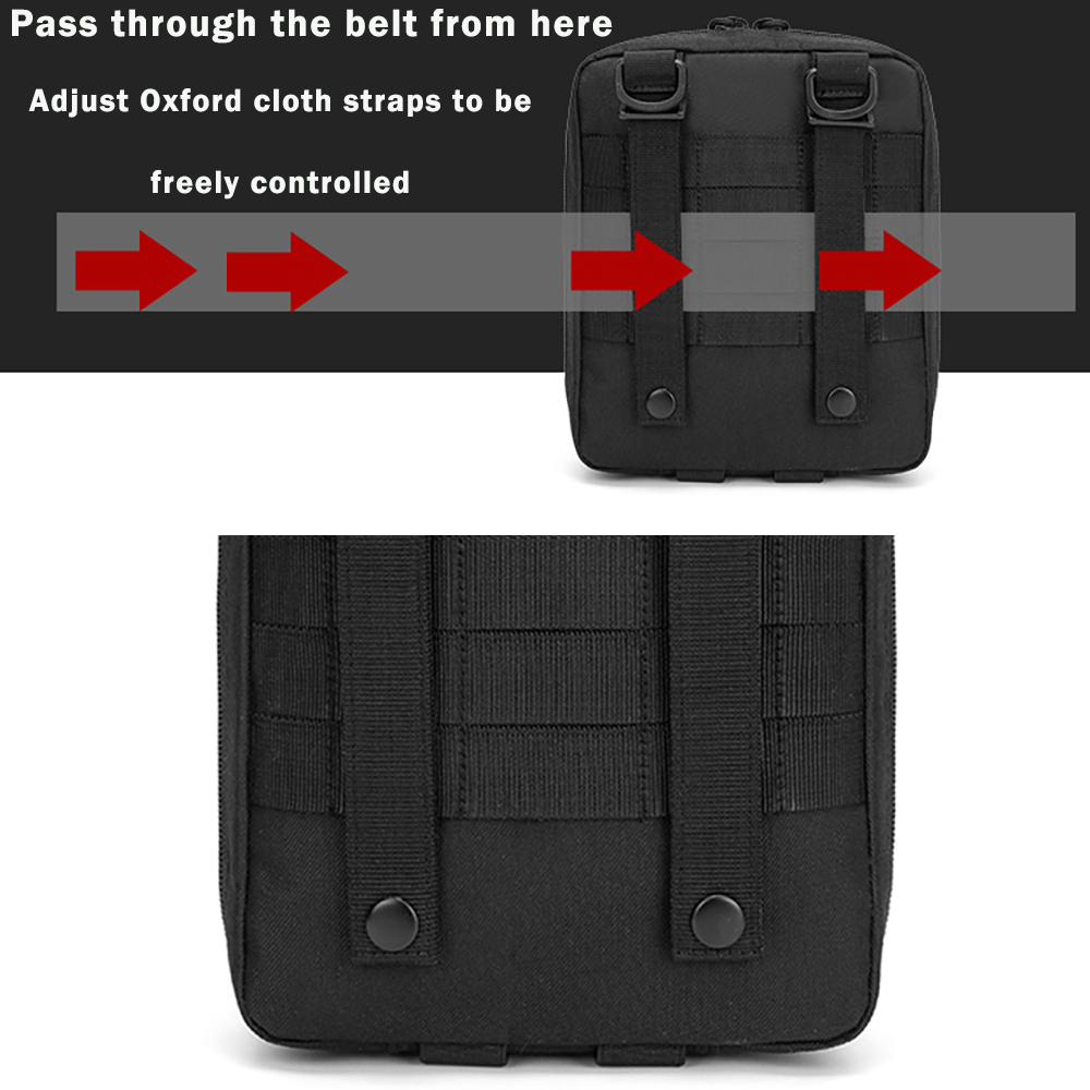 Bolsa táctica Molle EDC para e - First Aid Kit Camping reseña y precio