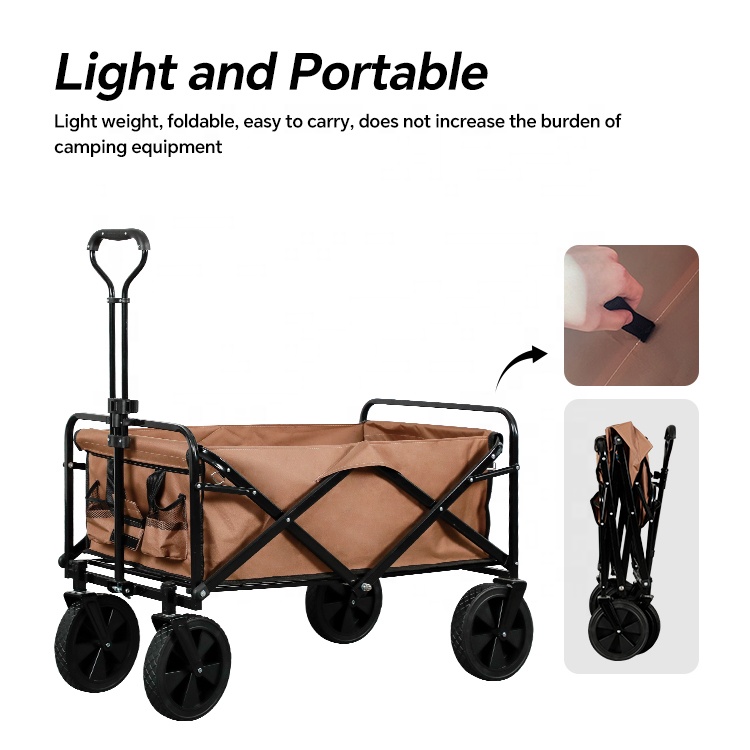 Carrito de Pesca Plegable HOMF - Outdoor Camping Trolley reseña y precio