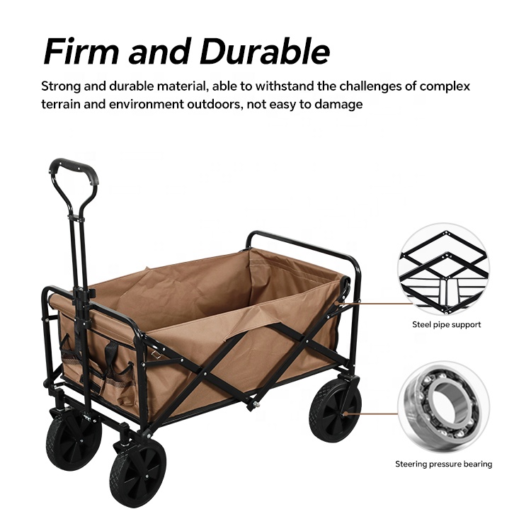 Carrito de Pesca Plegable HOMF - Outdoor Camping Trolley reseña y precio