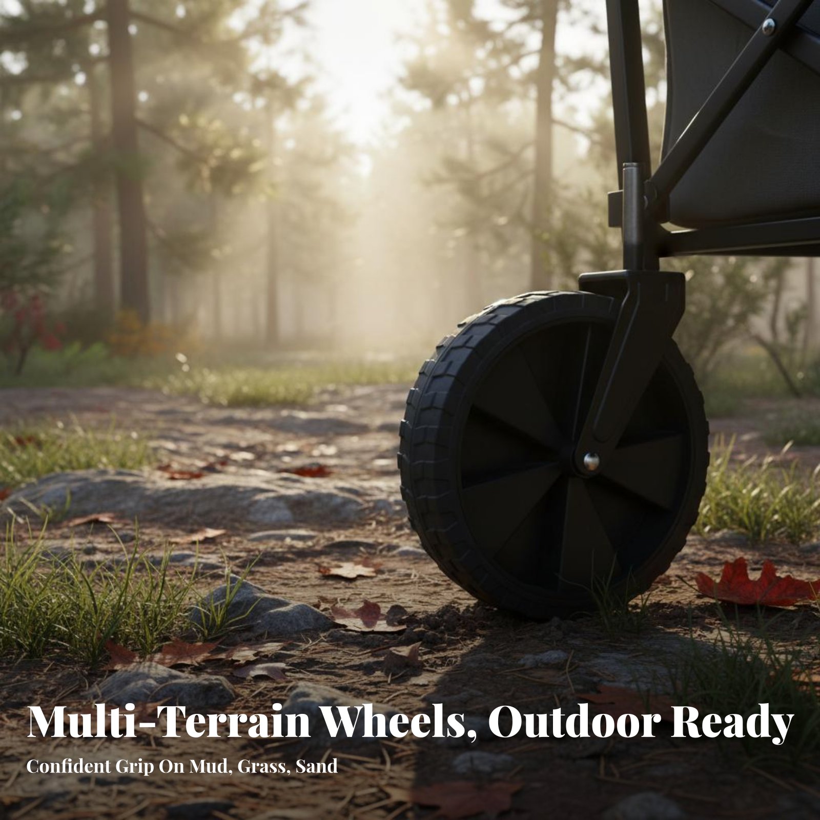 Rueda para Carrito de Camping, - Outdoor Camping Wagon reseña y precio