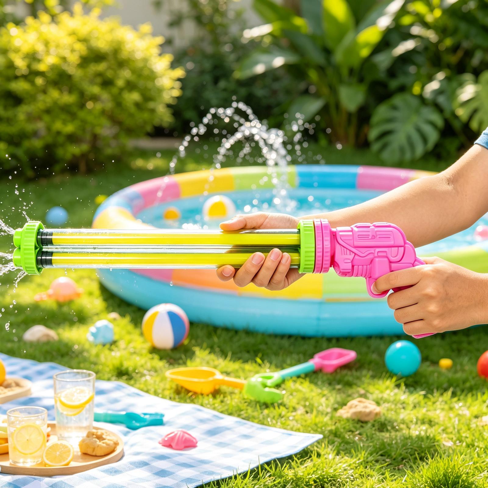 Pistola de Agua Extensible con - Outdoor Boys Camping Youtube reseña y precio