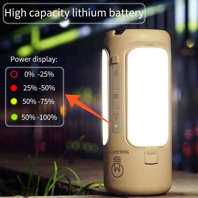 Luz LED plegable para acampar  - Zd Outdoor Camping reseña y precio