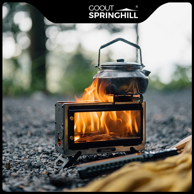 Estufa de Leña Portátil Goout  - Outdoor Camping Stove Wood reseña y precio