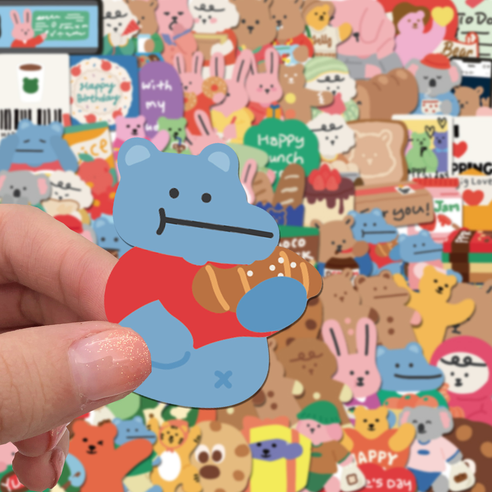 100/200 pegatinas de oso corea - Bear Canister reseña y precio