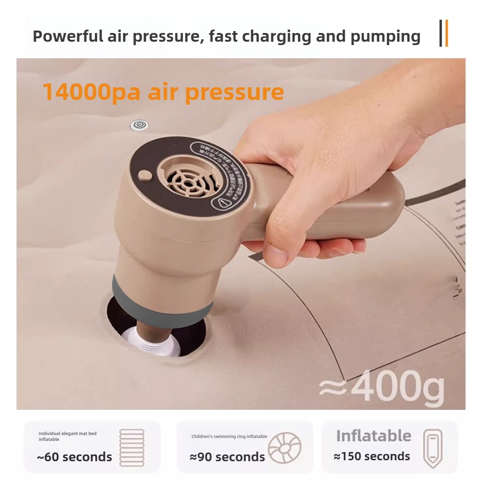 Bomba de aire eléctrica inalám - Outdoor Camping Bin reseña y precio
