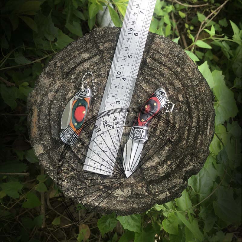 Cuchillo pequeño para exterior - Zd Outdoor Camping reseña y precio