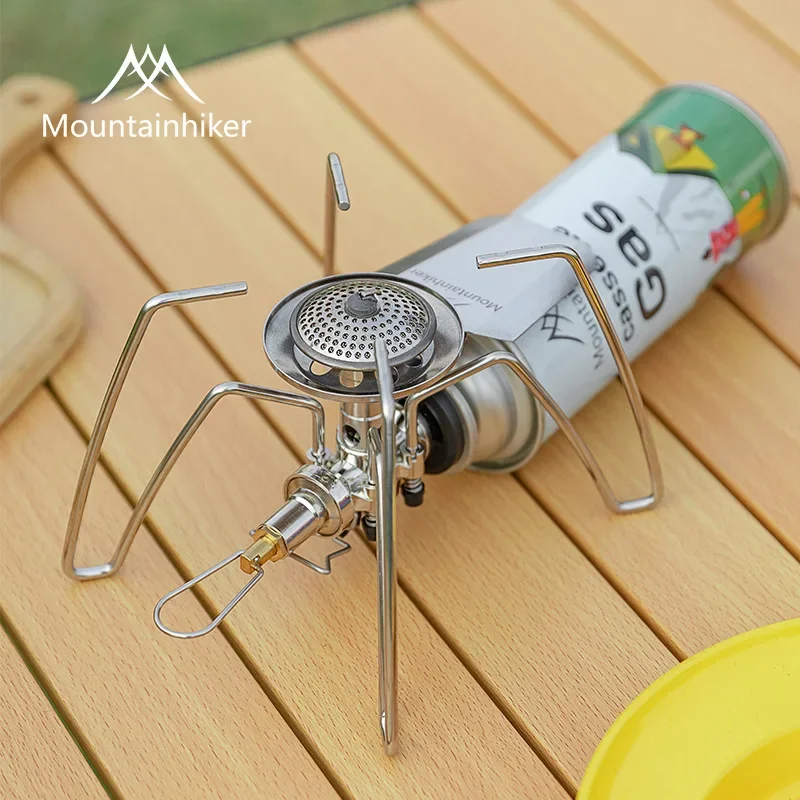 MOUNTAINHIKER-estufa de araña  - Outdoor Camping Stove Wood reseña y precio