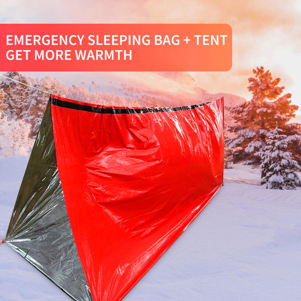 Saco de dormir portátil imperm - First Aid Kit Camping reseña y precio