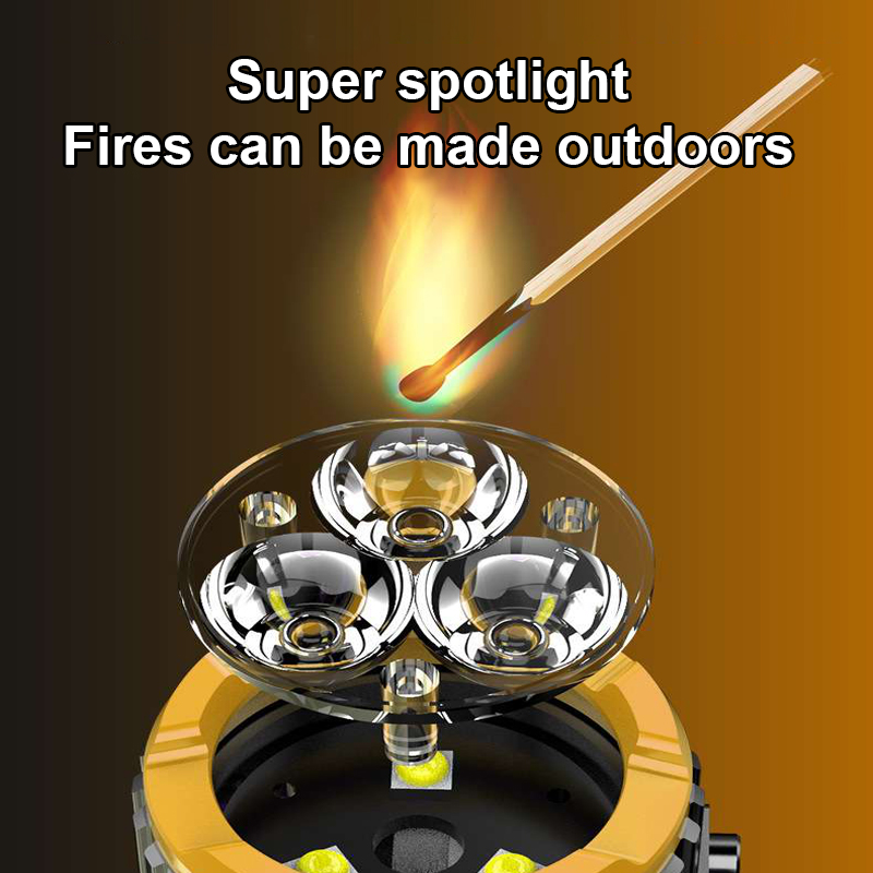Linterna de encendido súper po - Outdoor Camping Adventures reseña y precio