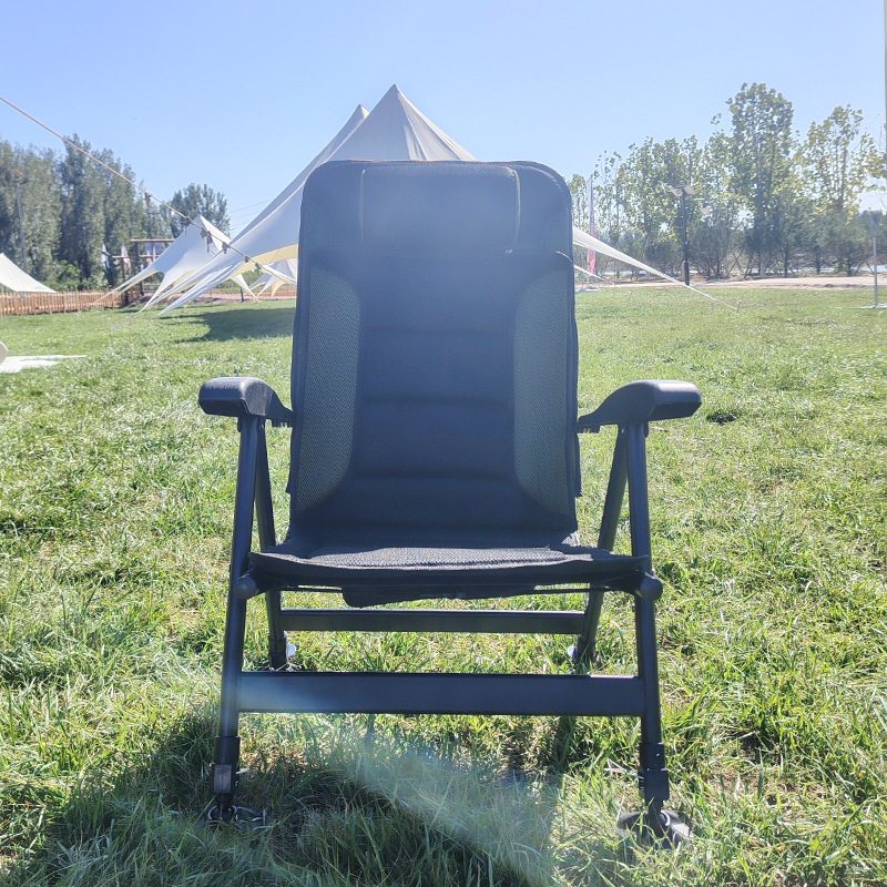 Silla Plegable Portátil para E - Outdoor Camping Recliner reseña y precio