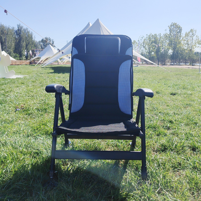 Silla Plegable Portátil para E - Outdoor Camping Recliner reseña y precio