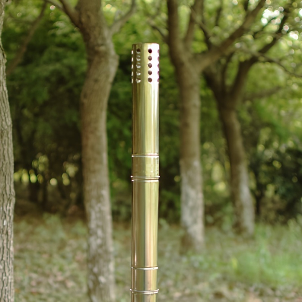 Kit de Tubos de Humo de Acero  - Outdoor Camping Stove Wood reseña y precio