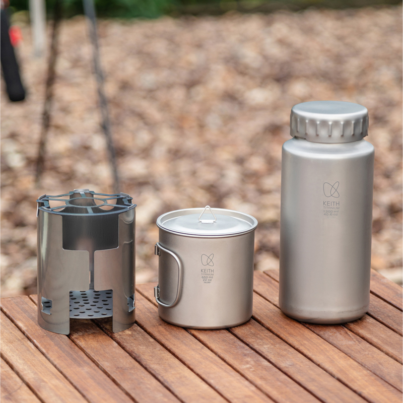 Juego de Camping KEITH de Tita - Outdoor Camping Stove Wood reseña y precio