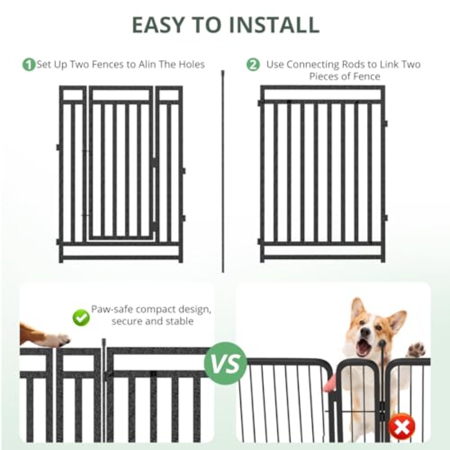 Valla para perros para exterio - Outdoor Camping Dog Fence reseña y precio