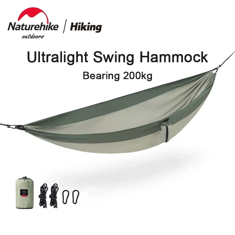 Naturehike-hamaca columpio par - Outdoor Camping Hammock reseña y precio