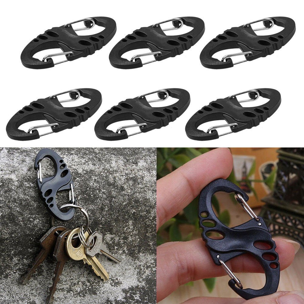 12 piezas de mosquetones de al - Outdoor Camping Hammock reseña y precio