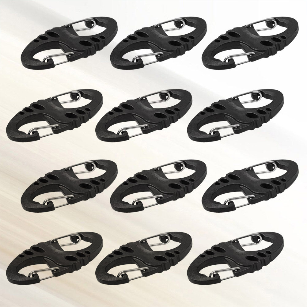 12 piezas de mosquetones de al - Outdoor Camping Hammock reseña y precio