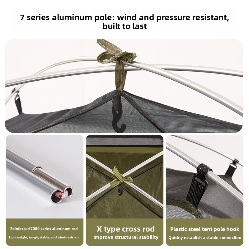 Carpa de Senderismo, Montañism - Camping Tent reseña y precio