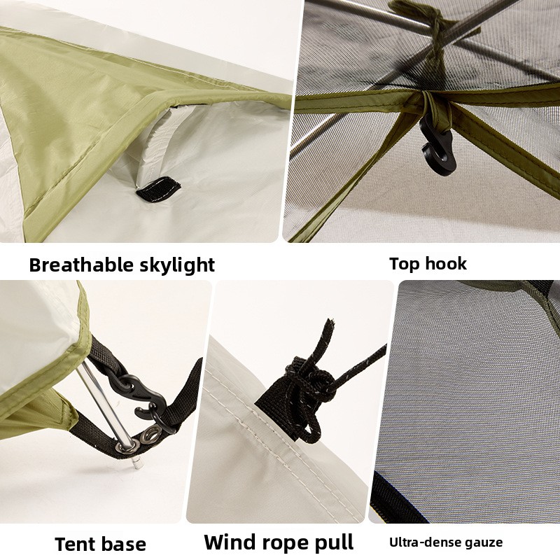 Carpa de Senderismo, Montañism - Camping Tent reseña y precio
