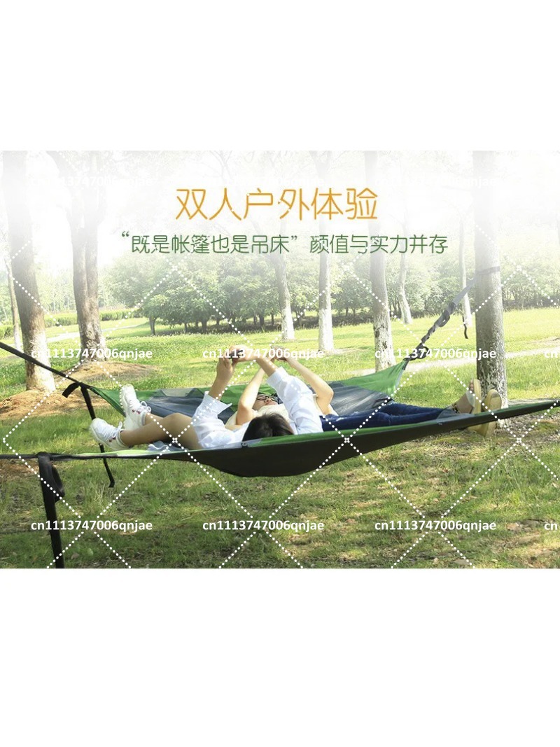 Mosquitera portátil verde para - Outdoor Camping Hammock reseña y precio