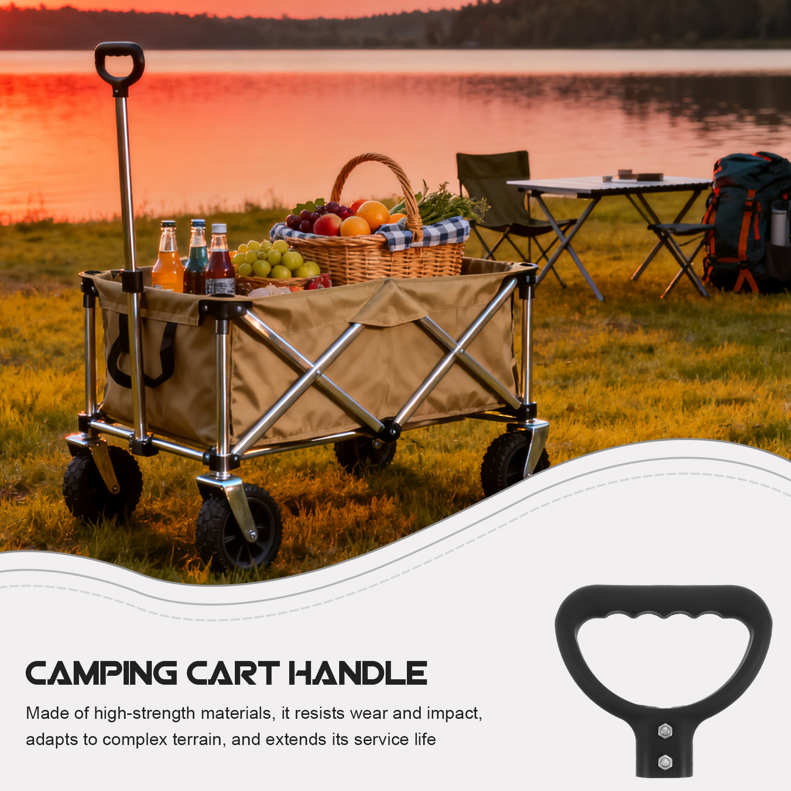 Repuesto de Manija para Carro  - Outdoor Camping Trolley reseña y precio