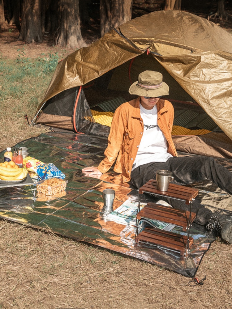Estera para el suelo al aire l - Outdoor Camping Rugs reseña y precio