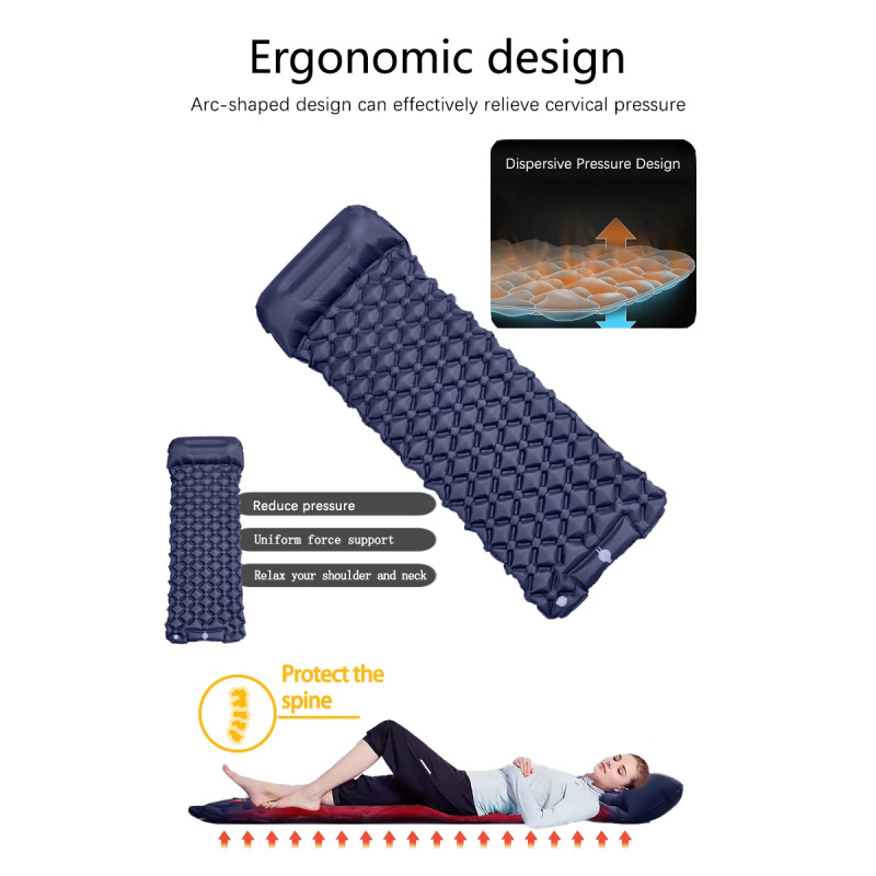 Colchoneta Inflable para Acamp - Outdoor Camping Rugs reseña y precio
