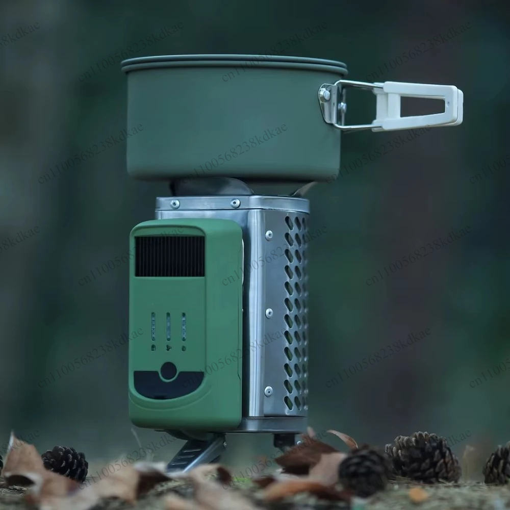 Estufa de leña portátil sin hu - Outdoor Camping Stove Wood reseña y precio
