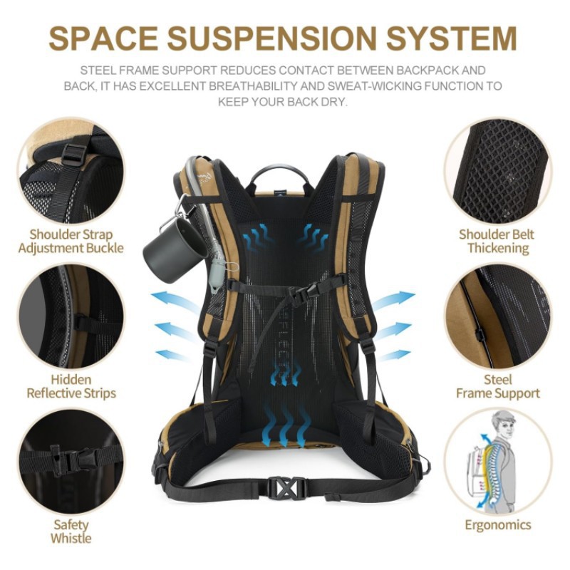 Mochila de Senderismo Grande,  - Camping Tent reseña y precio