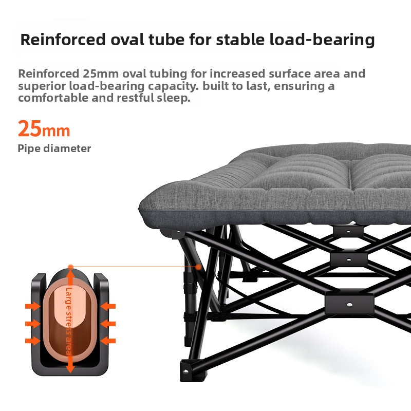 Cama Individual Plegable Portá - Outdoor Camping Recliner reseña y precio