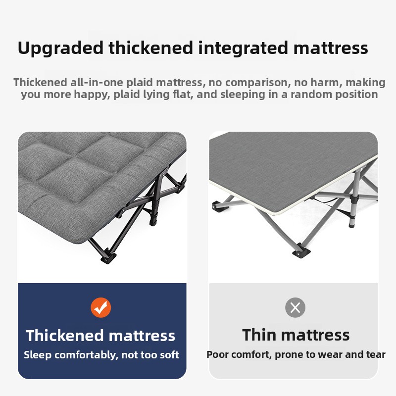 Cama Individual Plegable Portá - Outdoor Camping Recliner reseña y precio
