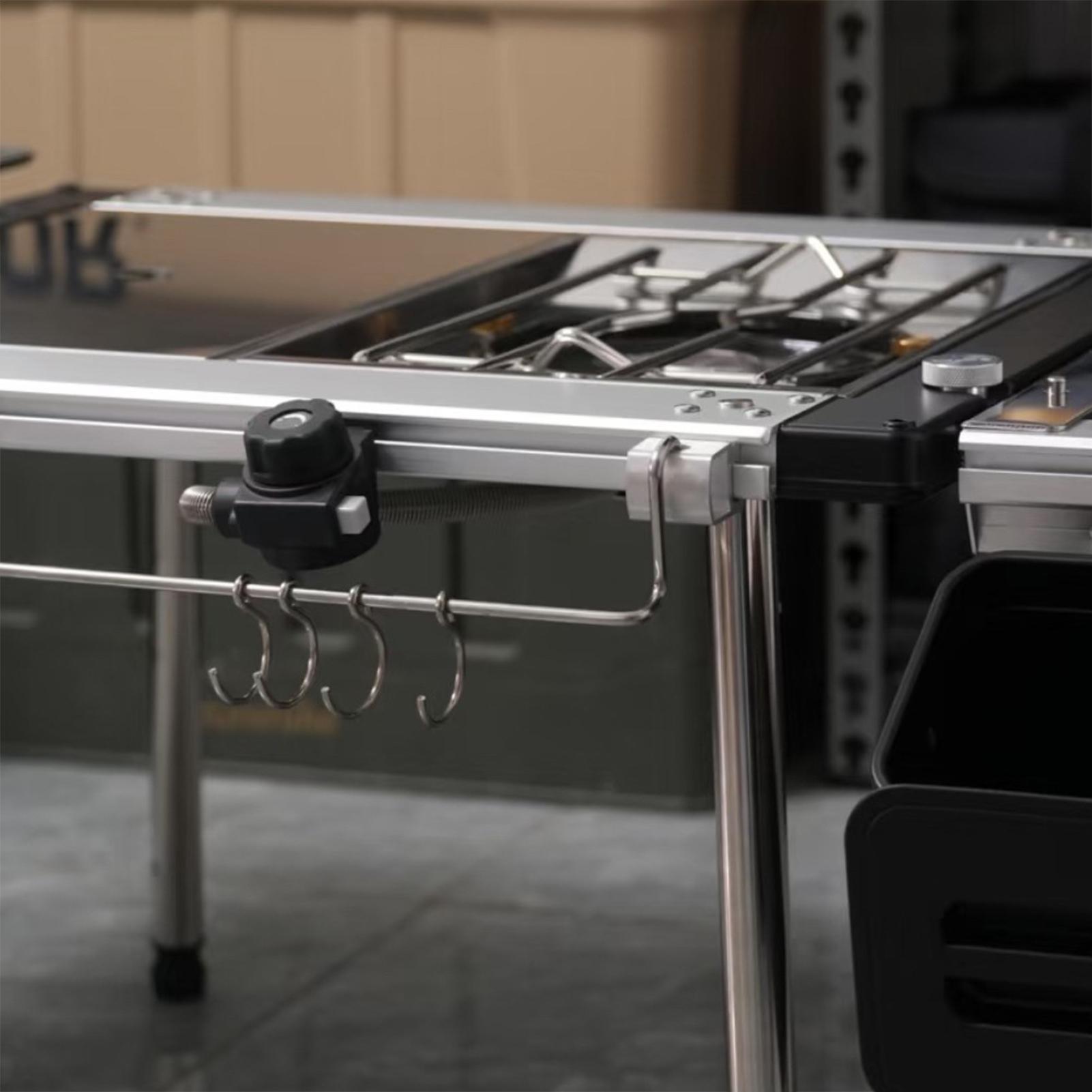 Hebilla deslizante para mesa d - Outdoor Camping Kitchen Setup reseña y precio