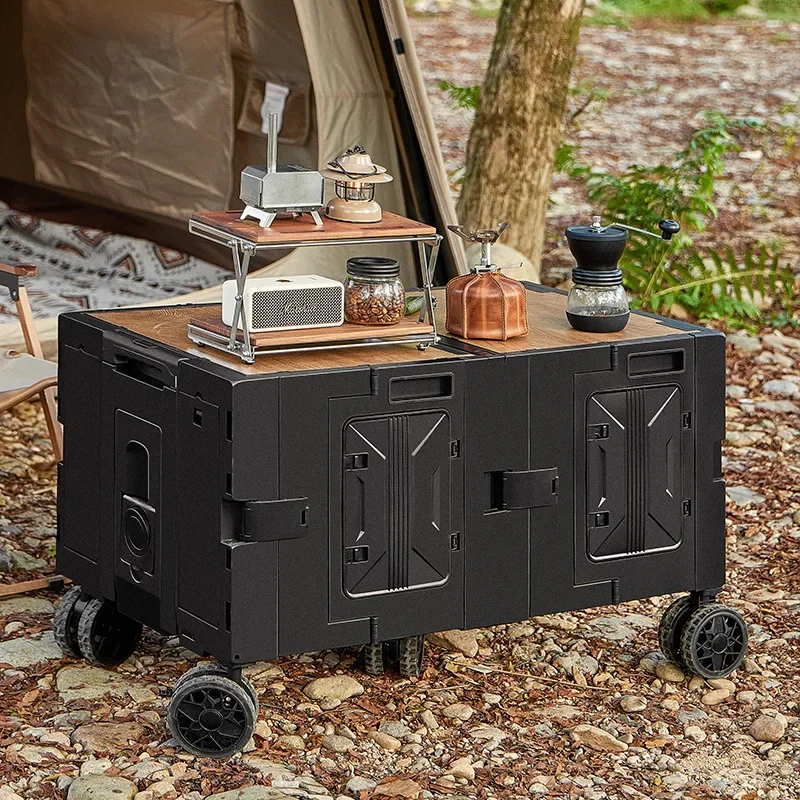 Carrito de camping multifuncio - Outdoor Camping Trolley reseña y precio